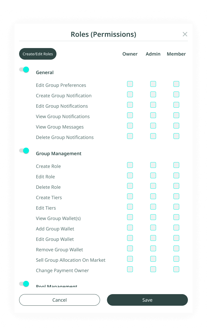 Group Members Roles: How to add a new Group Member Role