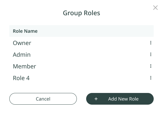 Group Members Roles: How to add a new Group Member Role