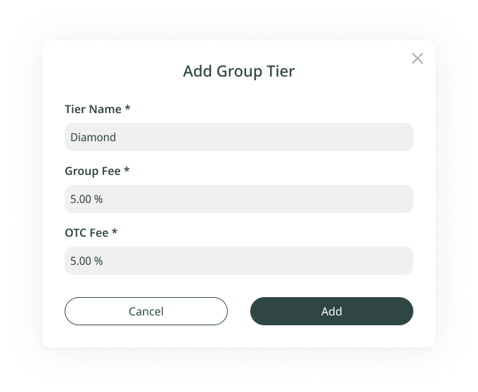 Group Members Tiers: How to edit or delete an existing Group Member Tier