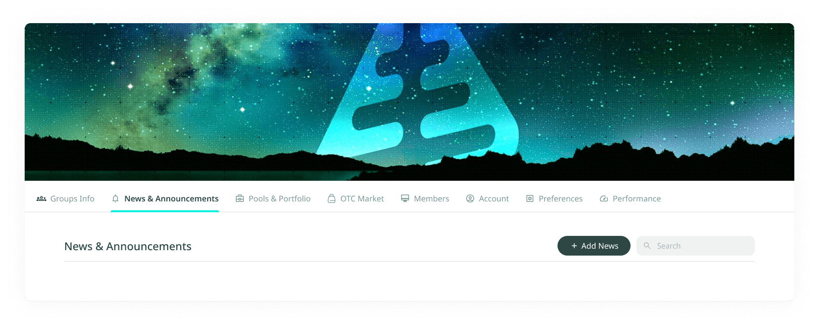 Group News: How to access Group News Announcements