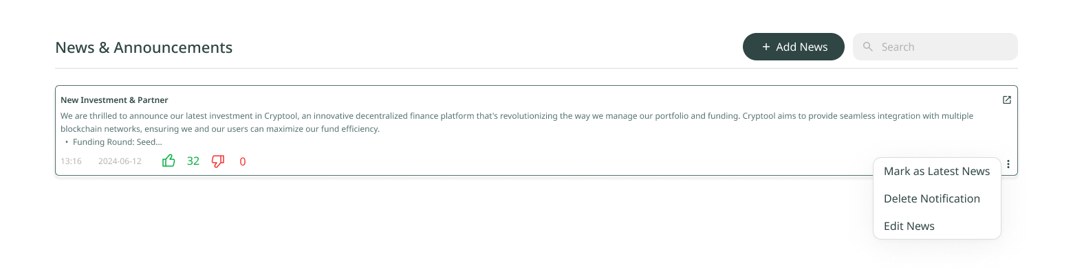 Group News: How to set a Group Notification as latest news