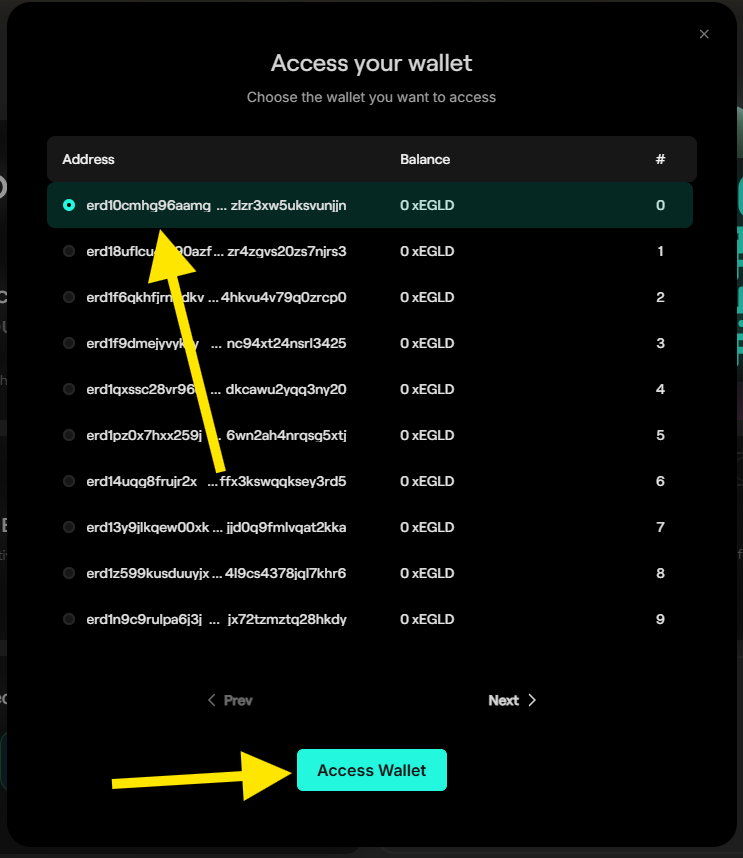 Testnet Instructions: Wallet Creation — MultiversX Devnet